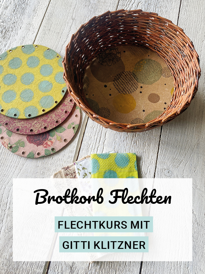 Brotkorb flechten Workshop in Nürnberg