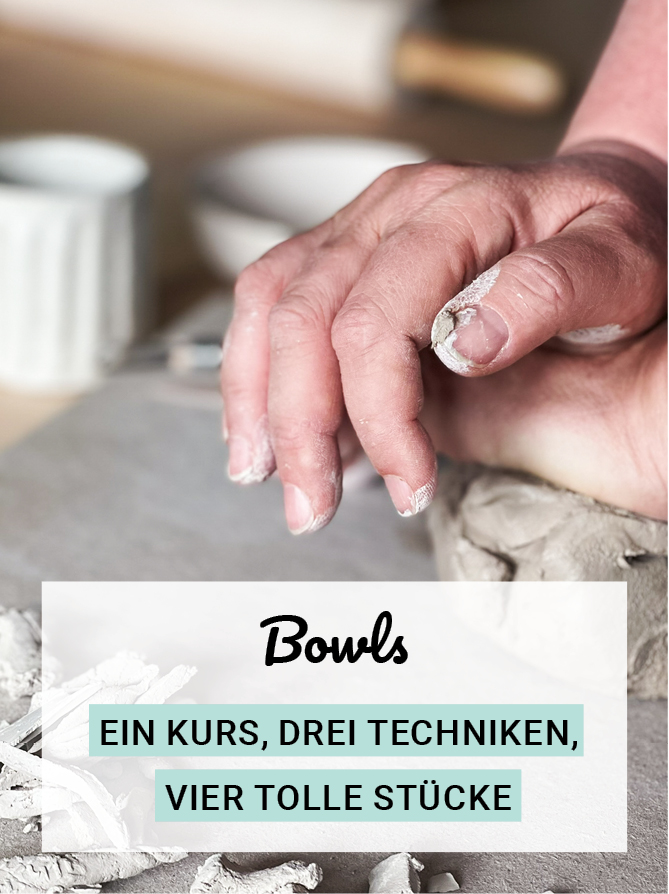 Töpferkurs "Bowls" bei freudendinge in Nürnberg Gostenhof